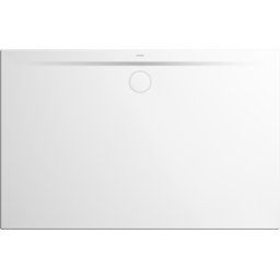 Kaldewei SUPERPLAN ZERO 1556-5, receveur de douche 355647982001 100x120cm, support de receveur extra-plat, SEC, blanc