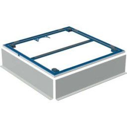 Geberit Setaplano 154460001 jusqu'à 100cm, pour 4 pieds, 80 x 80 x 3 cm