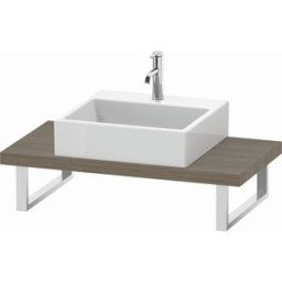 Duravit L-Cube LC100C03535 épaisseur 4,5 cm, chêne terra, pour Vasques à poser , variable