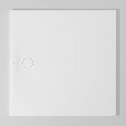 Duravit Receveur de douche carré Tempano 720190000000001 120 x 120 x 4,5 cm, au ras du sol, antidérapant, blanc
