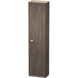 armoire Brioso Duravit BR1320R1051 420x1770x240mm, Pin Terra / chrome, porte à droite