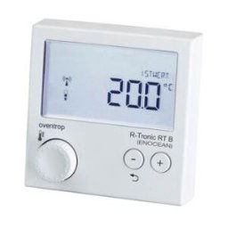 Oventrop R Tronic RT B unité de commande radio 1150780 en saillie, avec communication radio bidirectionnelle, blanc