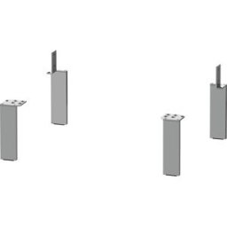 Duravit match0 UV999200000 15,2 x 4,4 x 2000 cm, aluminium mat, 4 pièces