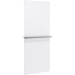 Radiateur sèche-serviettes électrique Zehnder fina design ZFF21650B300000 FIFE-130-050/D, 1300 x 500 mm, noir de jais, RAL 9005