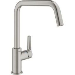 Grohe Start mitigeur de cuisine 30470DC0 supersteel, bec haut pivotant