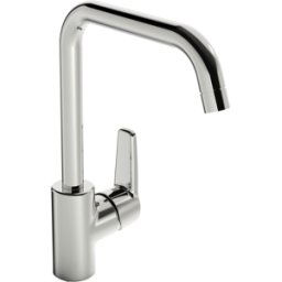Hansapolo cuisine match0 51562293 pivotant, saillie 203 mm, chrome