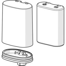 Boîtier de batterie Hansa avec batterie pour 6445 59914154 59914154