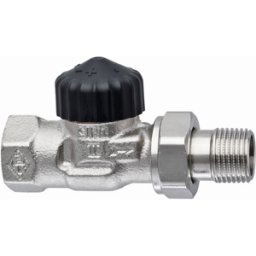 corps de vanne thermostatique Heimeier passage standard 3/8 ", bronze nickelé 220201000