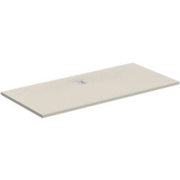 Ideal Standard Flat S receveur de douche K8304FT grès, 180x80x3cm, avec couvercle de bonde
