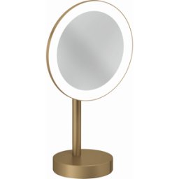 Kludi VELA R LED miroir cosmétique 58995N1F autoportant Bronze brossé