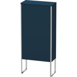 XSquare armoire Duravit XSquare XS1304R9898 50x88x23,6cm, porte à droite, debout, finition satinée bleu nuit