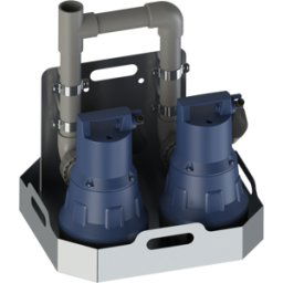 SFA Rainkit SANISUB 800, 2 pompes KITEPSUB015 pour eaux de pluie, claires et grises