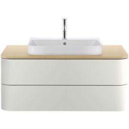 Duravit Happy D.2 lavabo 2360600000 60 x 46 cm, sol, 2000 trou de coulée, avec trop - plein, de robinetterie, blanc