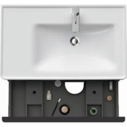 Duravit D-Neo meuble sous-vasque DE435801818 78,4 x 45,2 cm, Blanc Mat , 2000 , tiroir 2000 coulissant match3