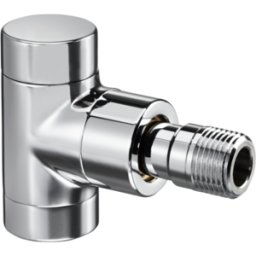 Oventrop Combi E Radiateurs raccord à vis 1166032 DN 15, d'angle, laiton, anthracite
