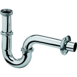 Kludi siphon tubulaire 1025005-00 G 2000 2000 /4 x 32 mm, avec coude de sortie Ø 32 x 200 mm, chromé