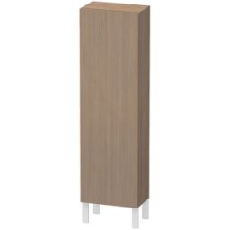 L-Cube Duravit haute LC1168R3535 40x24,3x132cm, porte à droite, chêne terra