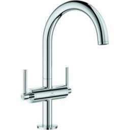 Grohe Atrio mitigeur lavabo à deux poignées 21145000 1/2", taille L, chromé