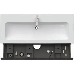 Duravit D-Neo DE436402222 121 x 46,2 cm, Blanc Brillant , 2000 , tiroir 2000 coulissant match3