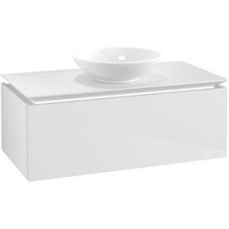 Villeroy und Boch Villeroy & Boch Legato Villeroy & Boch B571L0DH 100x38x50cm, avec éclairage LED, Glossy White