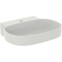 Ideal Standard X lavabo T4988V1 2000 , sans trop-plein, meulé, 600 x 500 x 135 mm, blanc soie