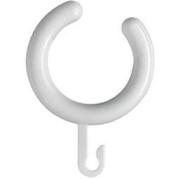 Hewi anneaux de rideau 801.34.E0184 umbra, 5 pièces