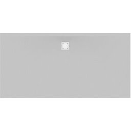 Ideal Standard Flat S receveur de douche rectangulaire K8327FR évacuation centrale, 200 x 100 x 3 cm, blanc Carrara
