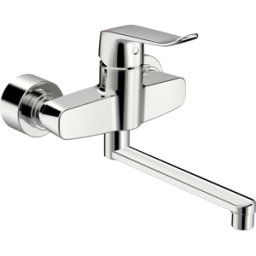 Hansaclinica Hansa 01536283 montage mural, saillie 277 mm, chrome