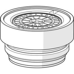 Aérateur Hansa Cache M 24 x 1 D CC-XT 59913720 M24x1 D, CC