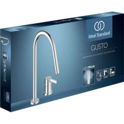 Ideal Standard cuisine raccord 2 trous BD422AA chromé , avec bec haut