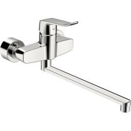 Hansaclinica Hansa 01546283 montage mural, saillie 377 mm, chrome