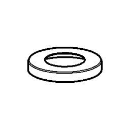 Hansa vis rosace M70x1 59912287 chromé