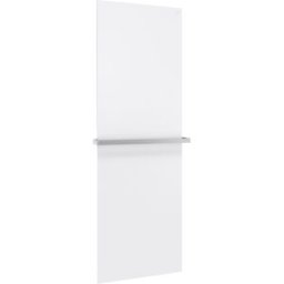 Radiateur sèche-serviettes électrique Zehnder fina design ZFF21850B400000 FIFE-150-050/D, 1500 x 500 mm, pure blanc , RAL 9010