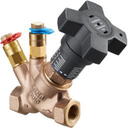 Oventrop Vanne d'équilibrage Hydrocontrol 1688710 DN 32, PN 25, filetage intérieur des deux côtés, bronze