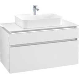 Villeroy und Boch Villeroy & Boch Legato Villeroy & Boch B756L0MS 100x55x50cm, avec éclairage LED, White Matt