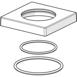 Hansa rosace 75 x 75 mm complète Compact 59914209