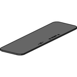 Hansa plaque de recouvrement gris 59914605 59914605