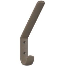 Hewi 477 patère 477.90B07184 163x22x108mm, avec entretoise 123mm, mat, umbra