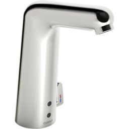 Hansamedipro mitigeur de lavabo infrarouge 05682119 fonctionnement sur batterie, bec haut, saillie 136 mm, chrome