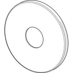 Hansa rosace douche d: 170 mm 59914310 59914310