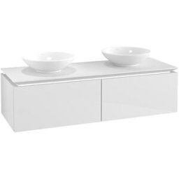 Villeroy und Boch Villeroy & Boch Legato Villeroy & Boch B668L0DH 140x38x50cm, avec éclairage LED, Glossy White