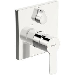 mitigeur Hansa Hansaligna 83859513 Hansabluebox , rosace carrée, chrome