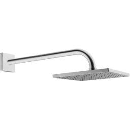 tête match0 Hansaviva chromé, 200 x 200 mm, bras de douche 400 mm