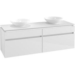 Villeroy und Boch Villeroy & Boch Legato Villeroy & Boch B677L0DH 160x55x50cm, avec éclairage LED, Glossy White