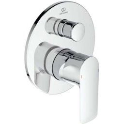 Ideal Standard Air kit de finition A7057AA pour mitigeur de bain à encastrer, sécurité intrinsèque, chromé