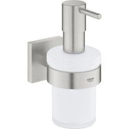 Distributeur de savon Grohe Start Cube avec support 41098DC0 Supersteel