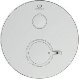 Ideal Standard 2 kit de montage A6868AA pour thermostat de douche à encastrer, avec désinfection thermique, chromé