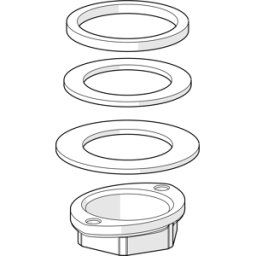 Kit de fixation Hansa M33x1,5 59912717 M33x1,5