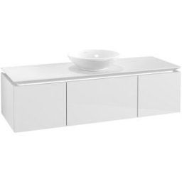 Villeroy und Boch Villeroy & Boch Legato Villeroy & Boch B585L0DH 140x38x50cm, avec éclairage LED, Glossy White