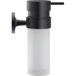 Duravit Starck T distributeur de savon 0099354600 noir mat, montage mural, verre mat